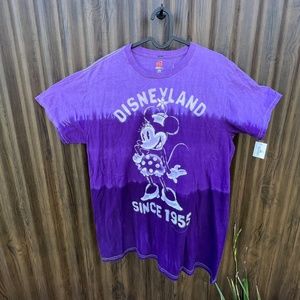 Disneyland Minnie Mouse Tie-Dye Shirt